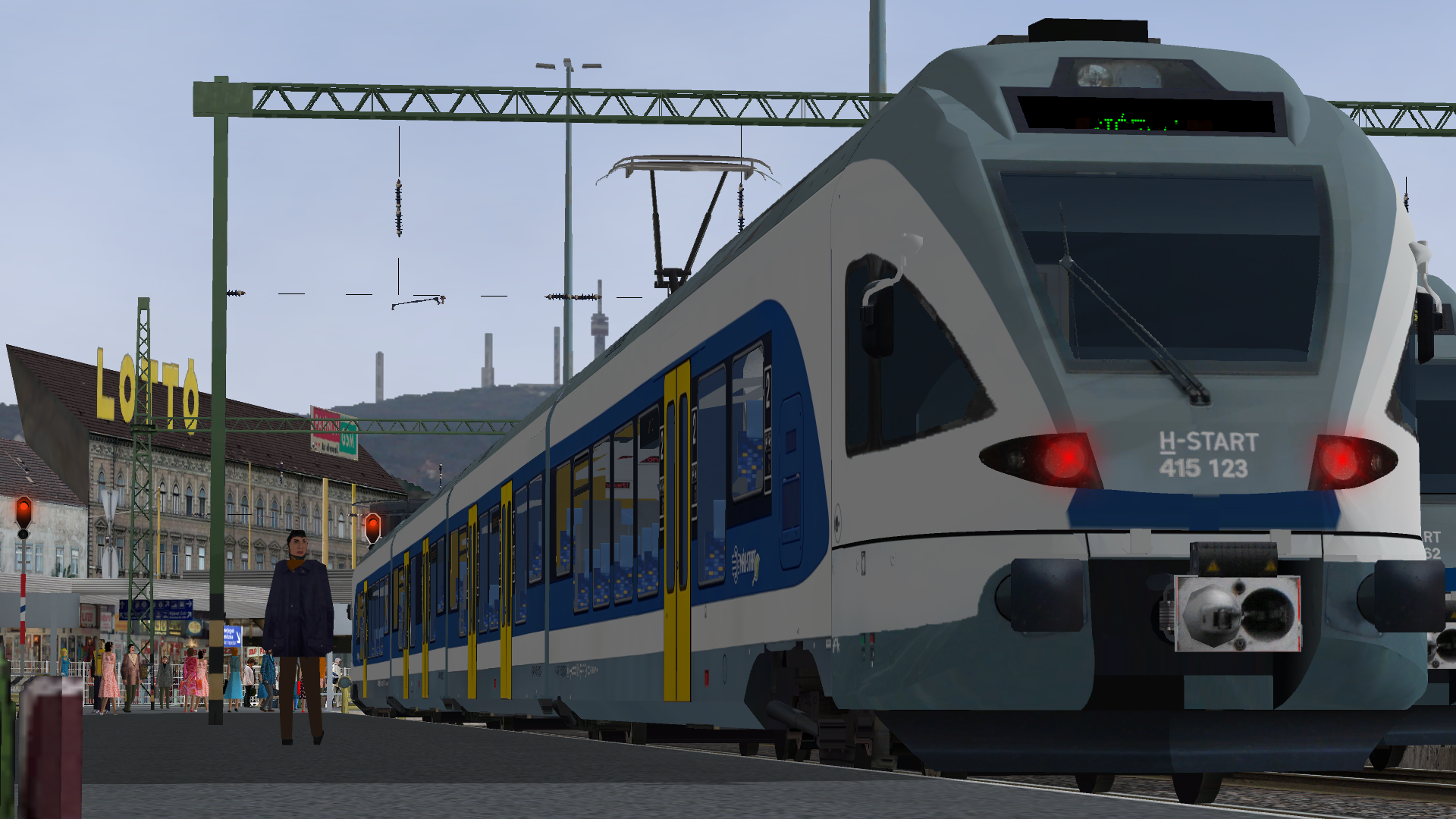 4229-es S42-es Személyvonat Dunaújváros - Budapest Déli között